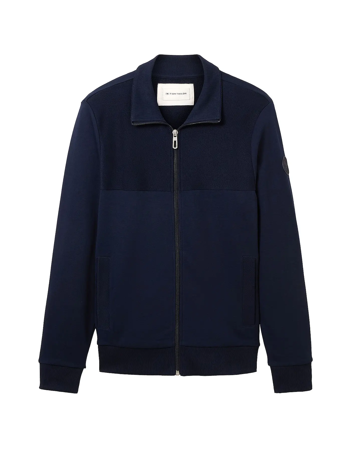 TOM TAILOR | Sweatjacke | blau